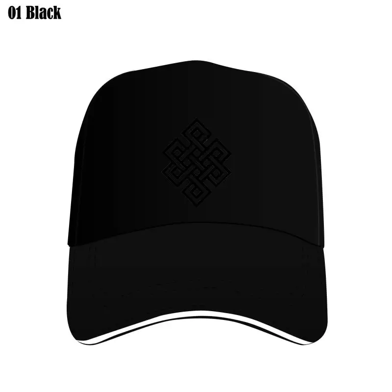 

Eternal Endless Knot Buddhist Buddha Buddhism Custom Hat