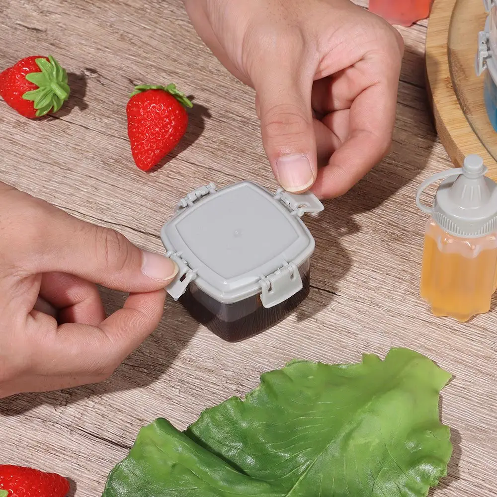 Коробки для приправ Bento 4 шт./компл. бутылка соуса мини-аксессуары барбекю и