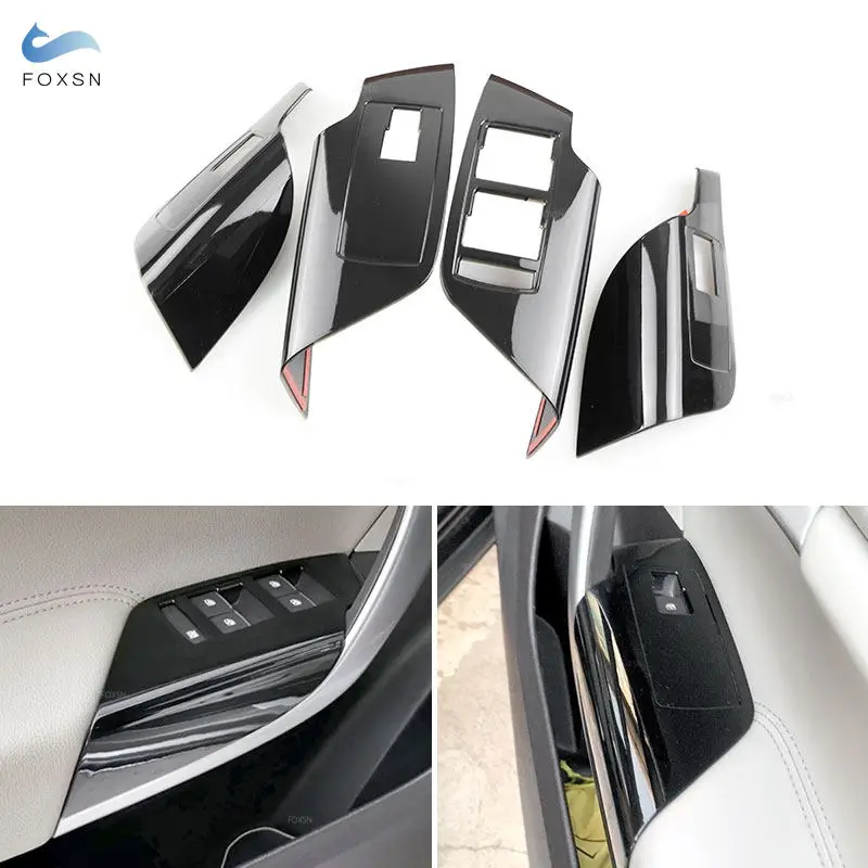 

Глянцевый черный автомобильный переключатель стеклоподъемника, панель управления, рамка, крышка для Buick Regal 2009 2010 2011 2012 2013 2014 2015 2016 LHD