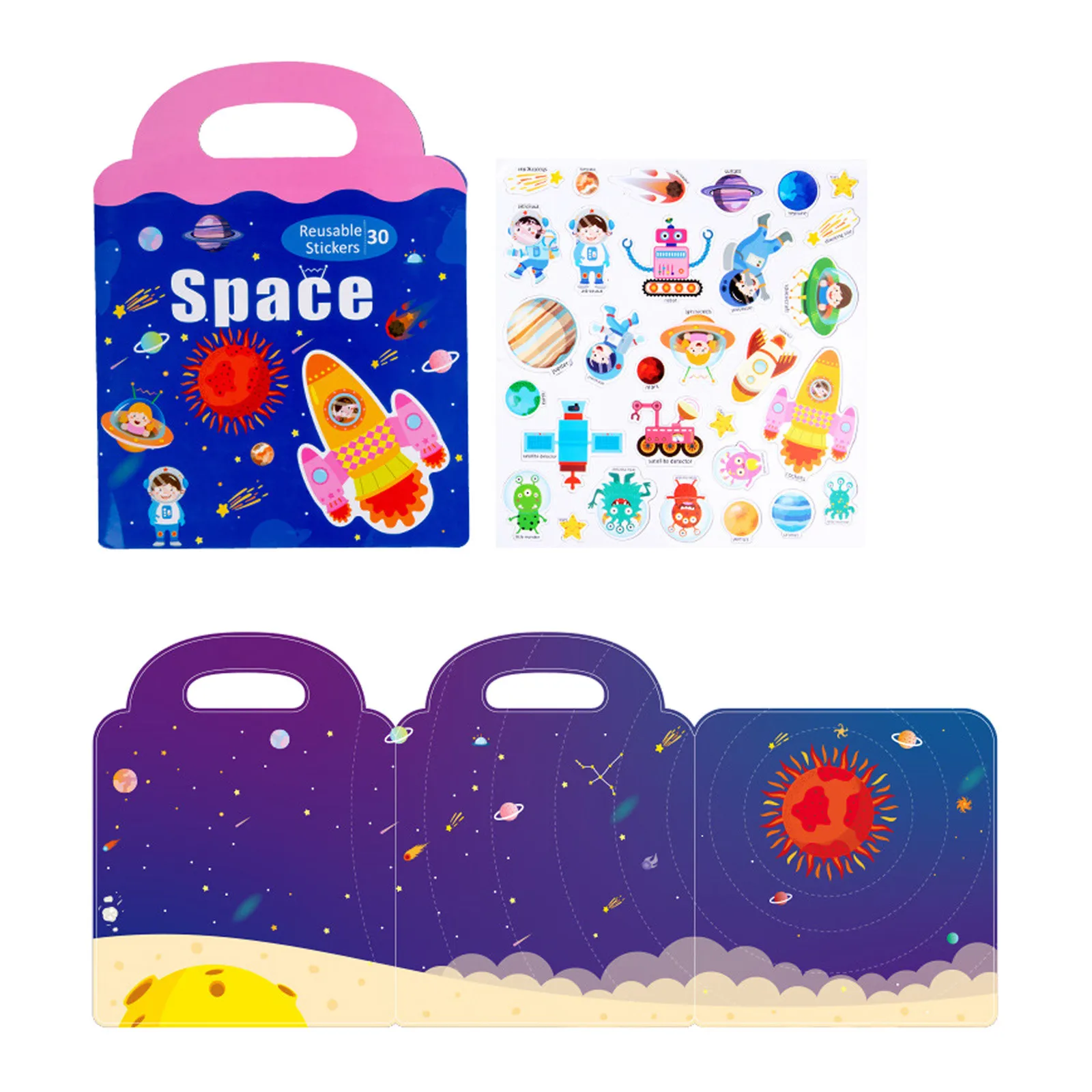 Тихая книга детская книжка-паста игрушка для путешествий Детская Интерактивная