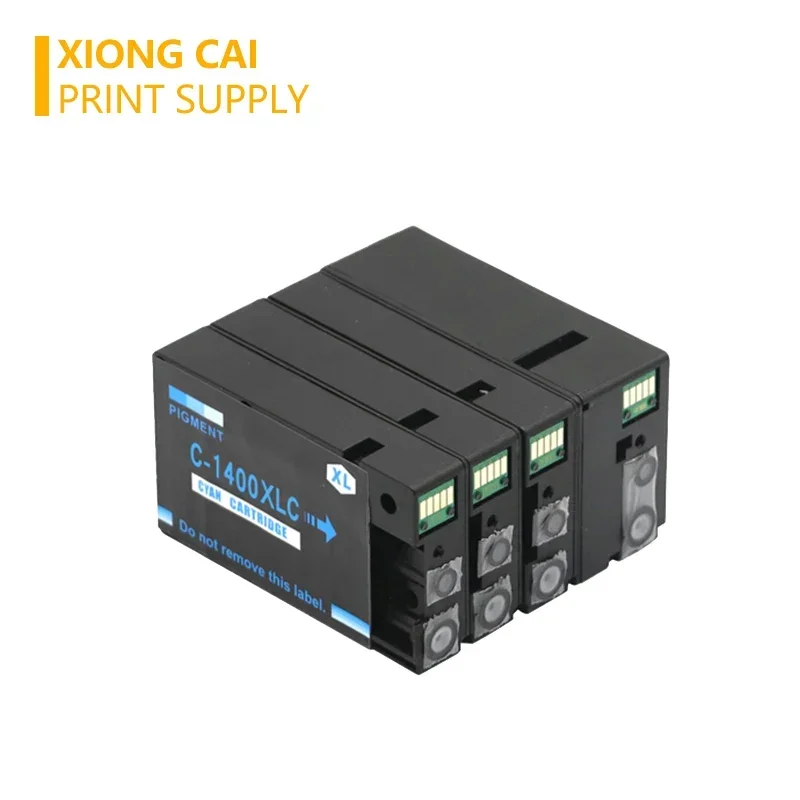 4X совместимые картриджи XiongCai для принтеров Canon PGI 1400 MAXIFY MB2040 MB2340 MB2140 MB2740 PGI-1400 PGI1400 XL