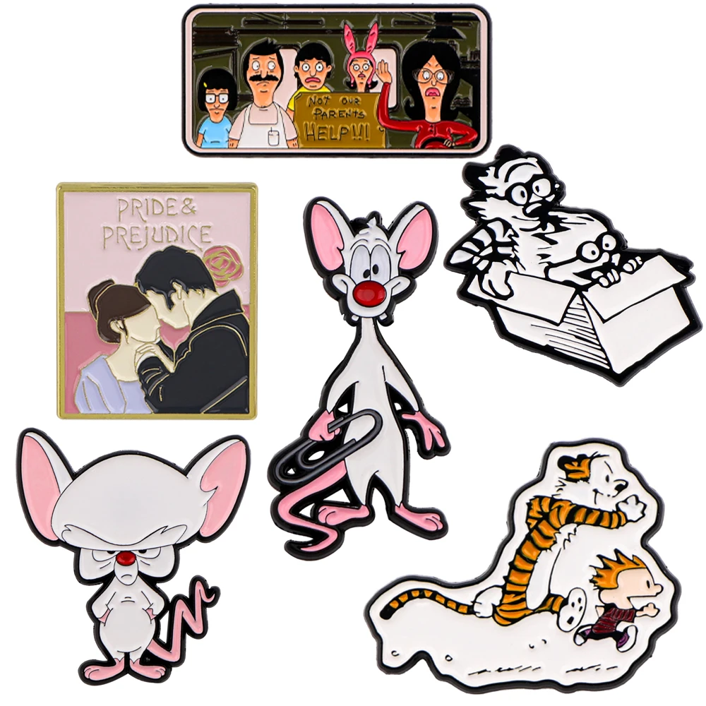 Значки с лацканами для рюкзаков цвет в ассортименте