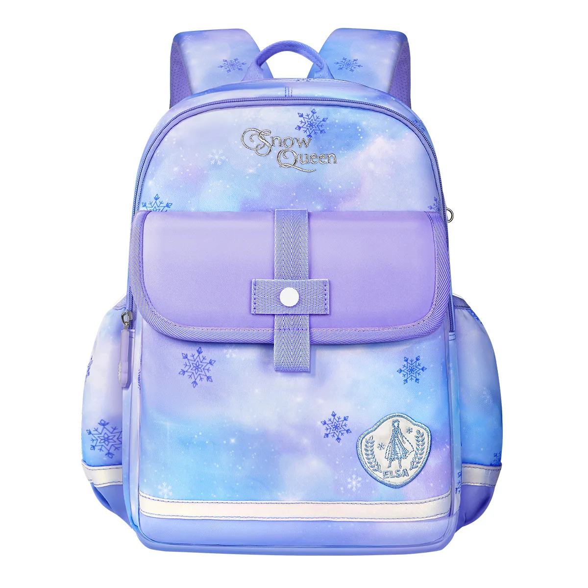 Disney Frozen School Bag For Girls Primary Middle Student Leisure Shoulder Orthopedic Backpack Large Capacity Light Mochilas