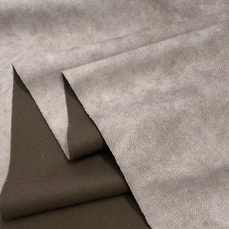Мягкая бархатная ткань из искусственной кожи для шитья мебели и автомобильной