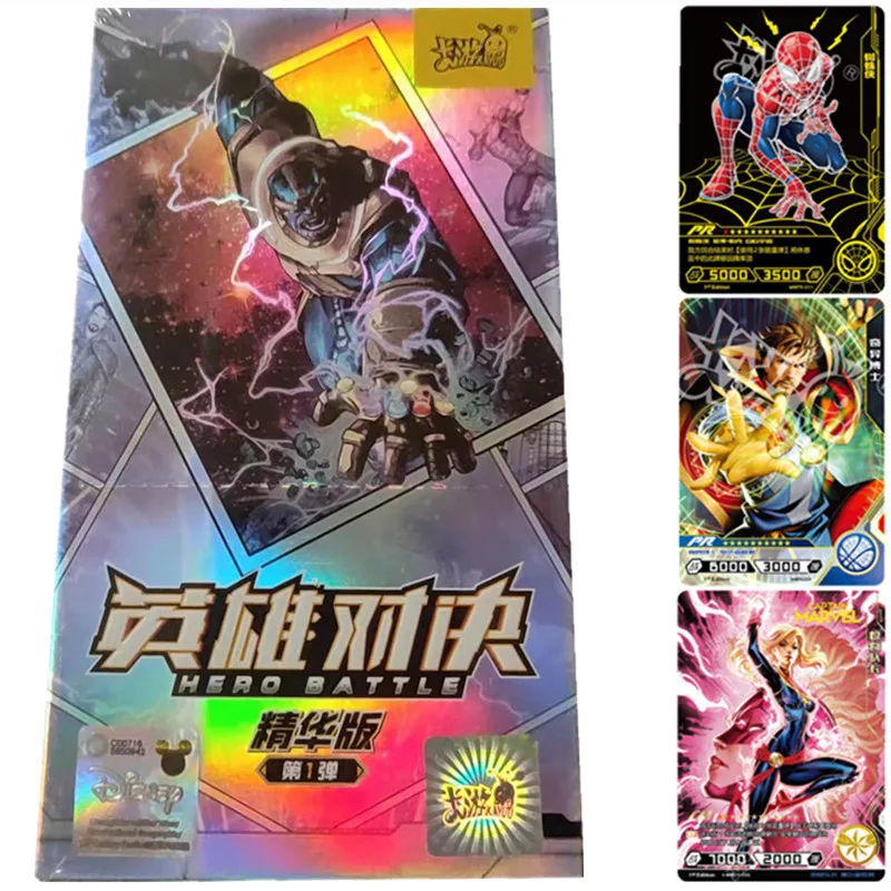

2023 New Marvel Essence Card Iron Man Hulk Card Genuine Avengers Card Parallel Universe Spider-Man Card Christmas Halloween Gift