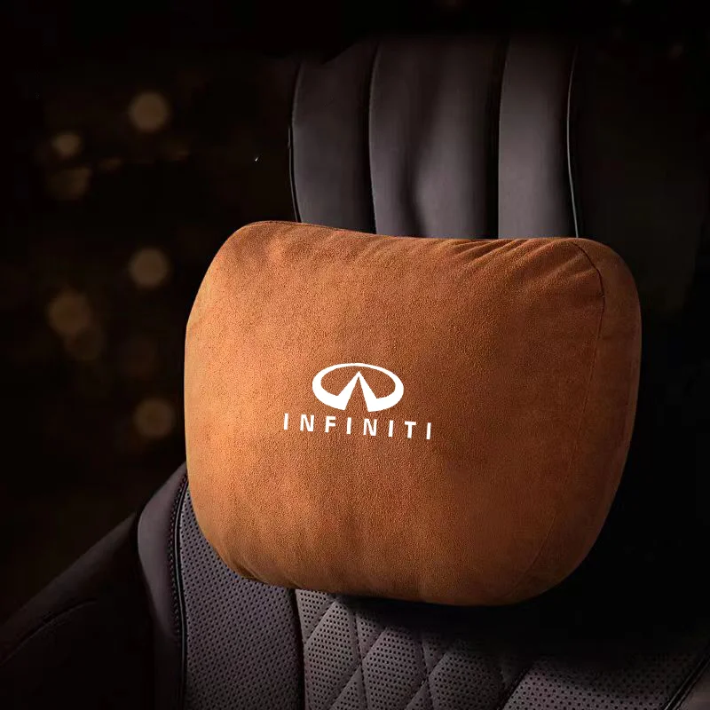 

Top Quality Car Headrest Neck Support Seat Soft Neck Pillow for Infiniti Q50 Q60 Q70 QX50 QX60 QX70 G25 FX JX35 EX35 FX25 FX35