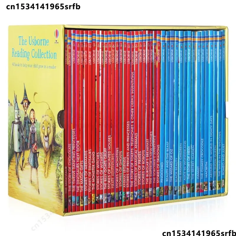 

My Reading Library Point-to-Read Edition Children's Learning English Book Gift Usborne 40 Books First/Second/Third/Four Library