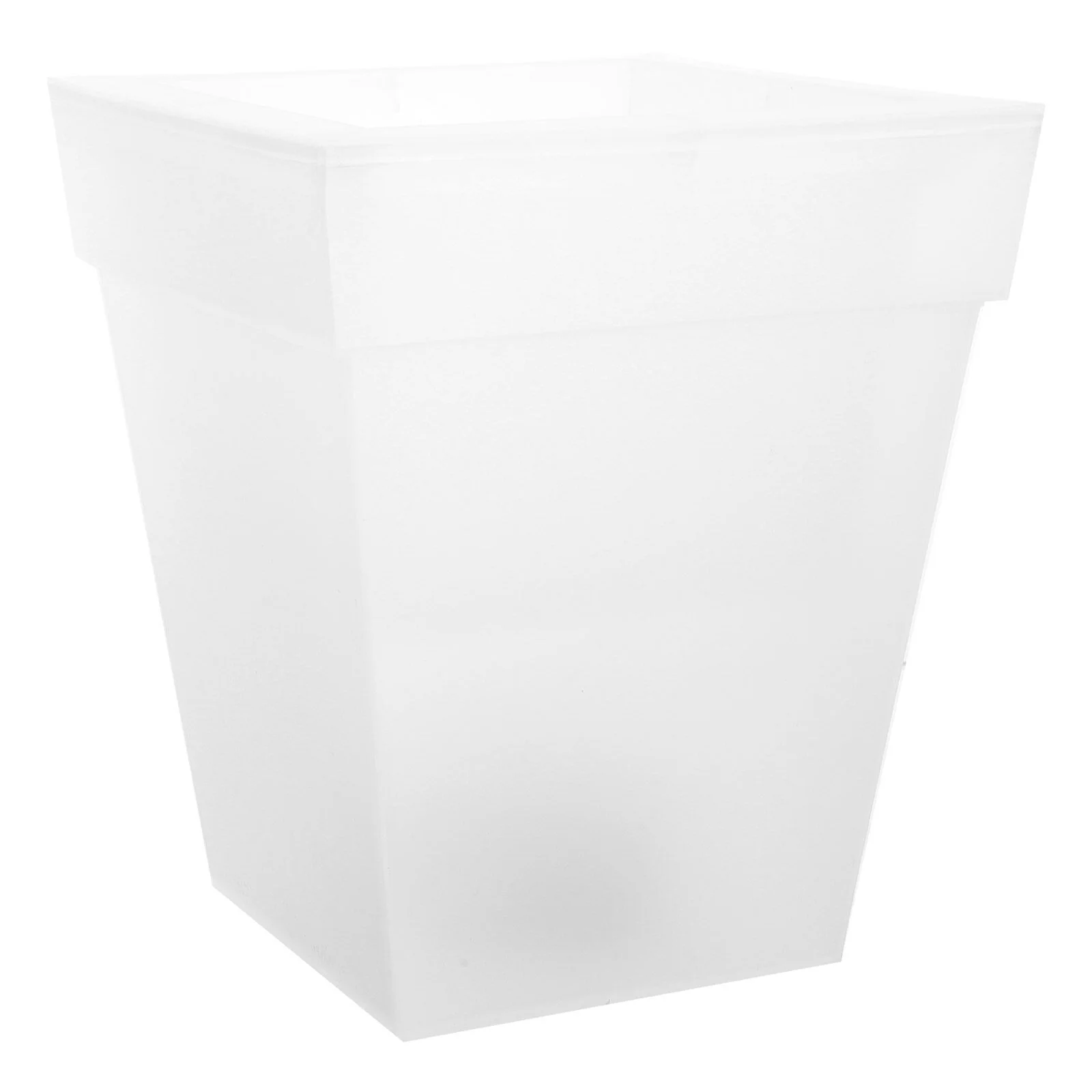 

Decorate Square Plastic Pots Large Solar Lamp Lawn Small Plastic Pots Garden Flowerpot Decorative Luminous