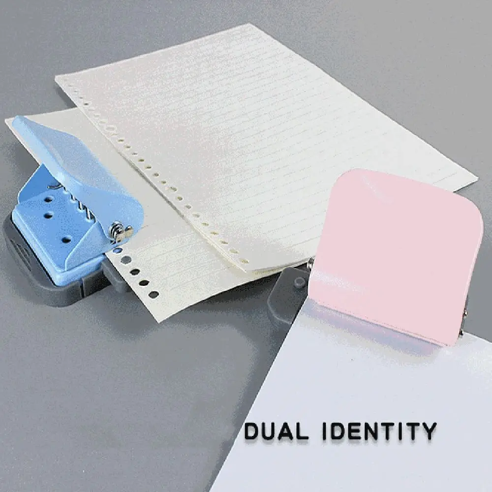 

Mini Paper 6-Hole Puncher DIY A4 B5 A5 Loose Leaf Bind Hole Punch Mannual Paper Cutter Machine Notebook Diary Binding Office
