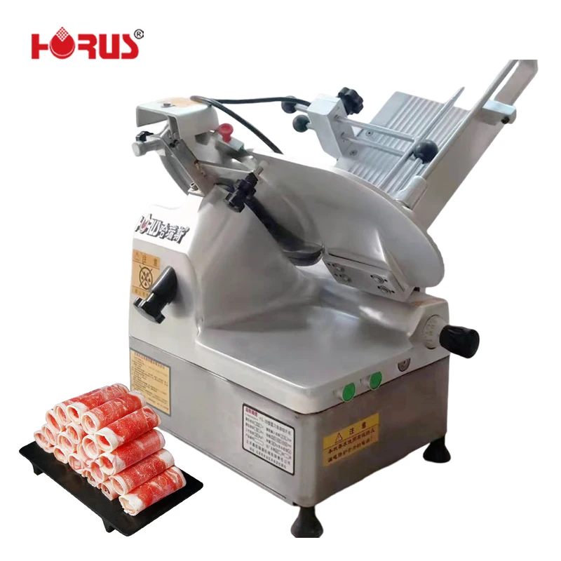 

Horus Hotel Restaurant Kitchen Catering Equipment automatic Commercial Electric Frozen Meat Slicer