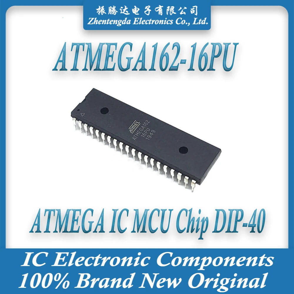 

ATMEGA162-16PU ATMEGA162-16 ATMEGA162 ATMEGA IC MCU Chip DIP-40