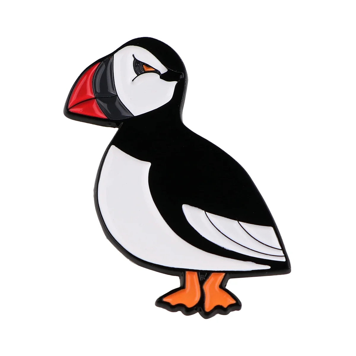 

Animal Seabird Women Brooch Enamel Pins Badge Backpack Clothing Denim Lapel Pin Jewelry Gift Men Kids Accessories