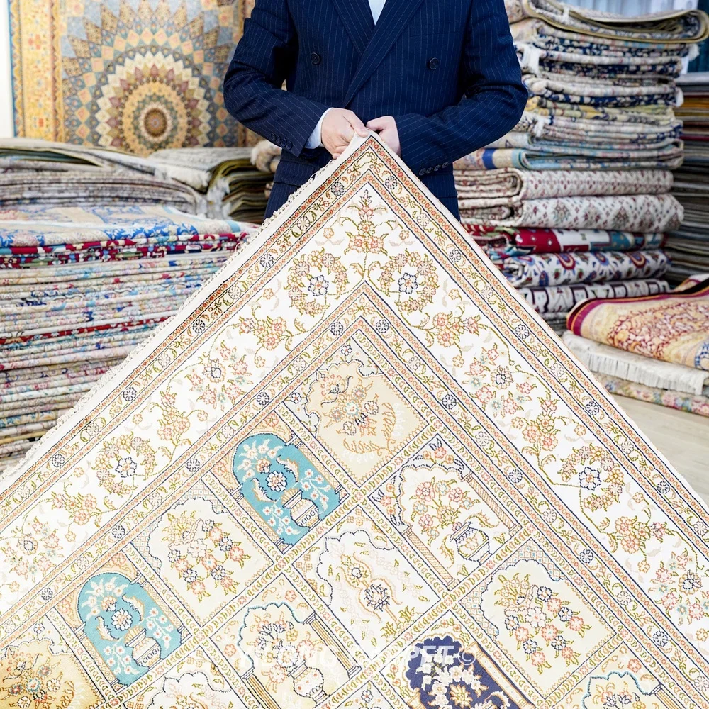 152x244 см Классический ковер Four Seasons Восточный ручной работы Турция Шелковые