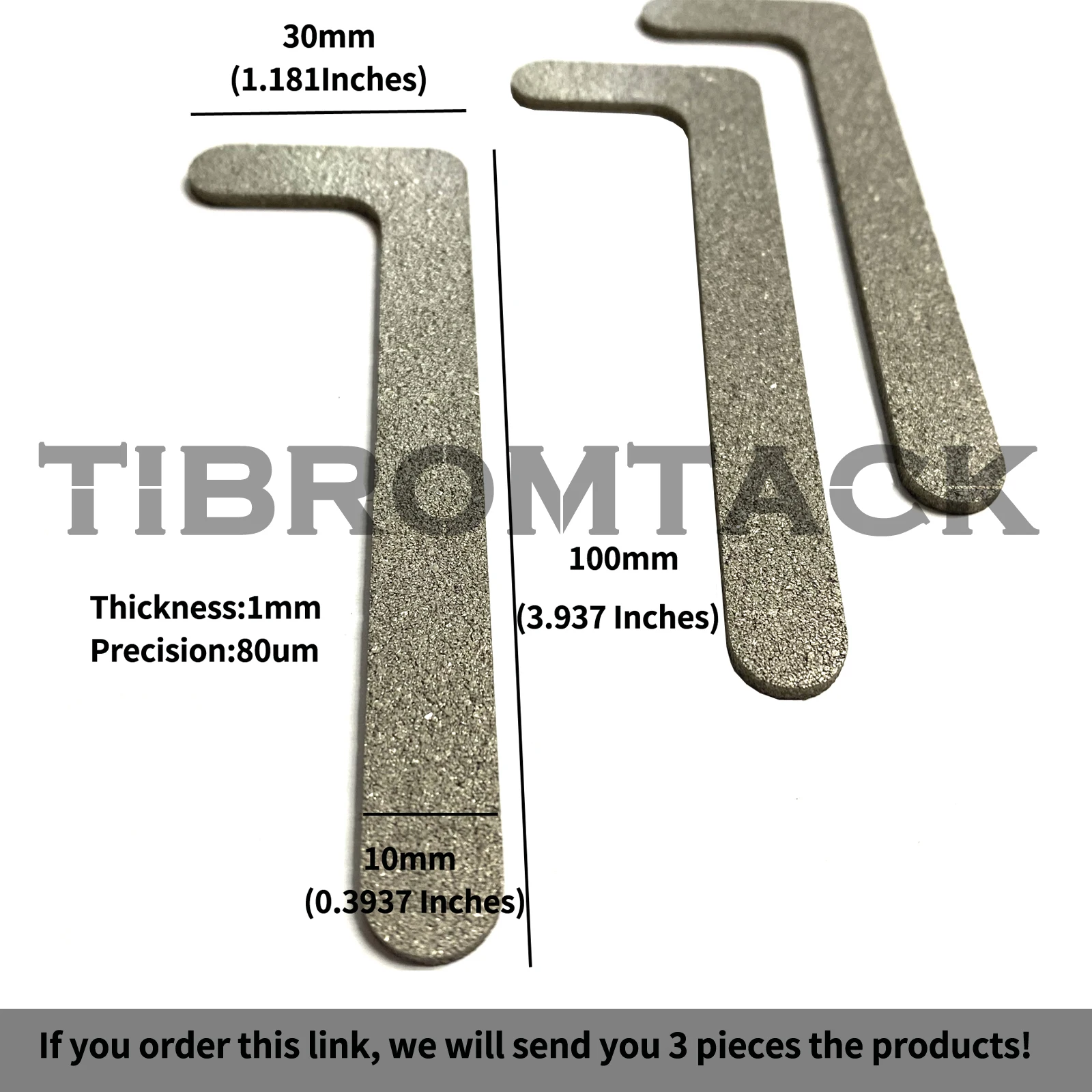 L-образная титановая металлическая порошковая спеченная фильтрующая пластина