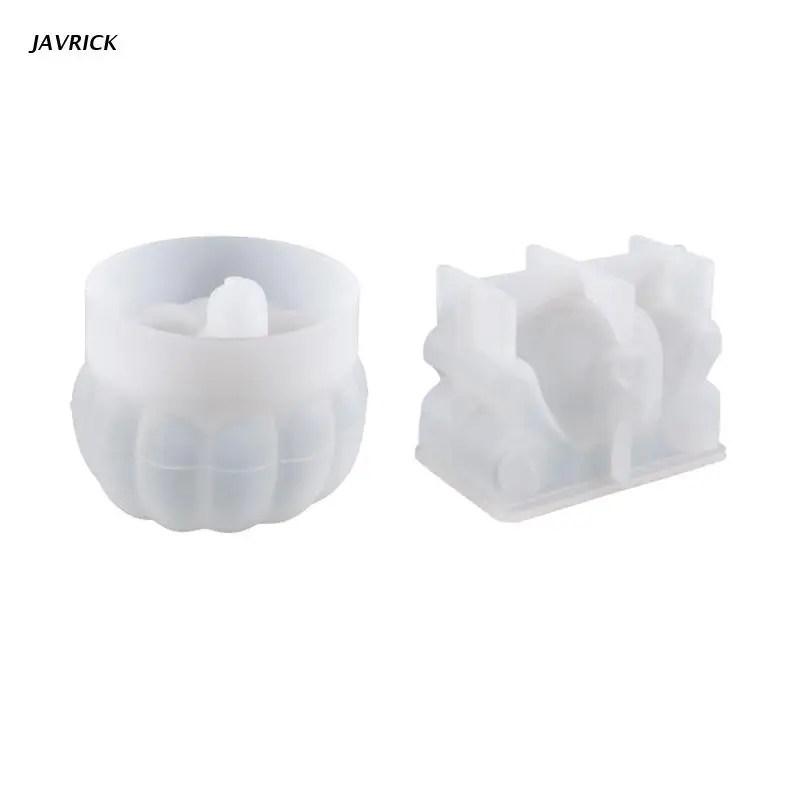 

3D Resin Epoxy Mould Halloween Pumpkin Mold DIY Craft Soap Molds Home Decor