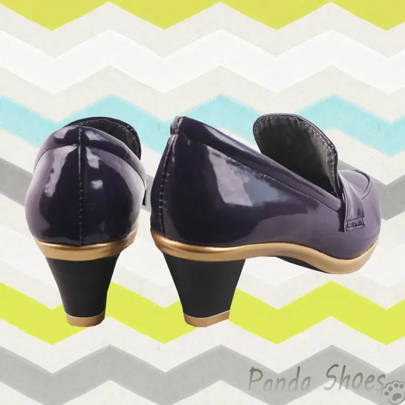 Re Zero Rem Ram Косплей ботинок черные