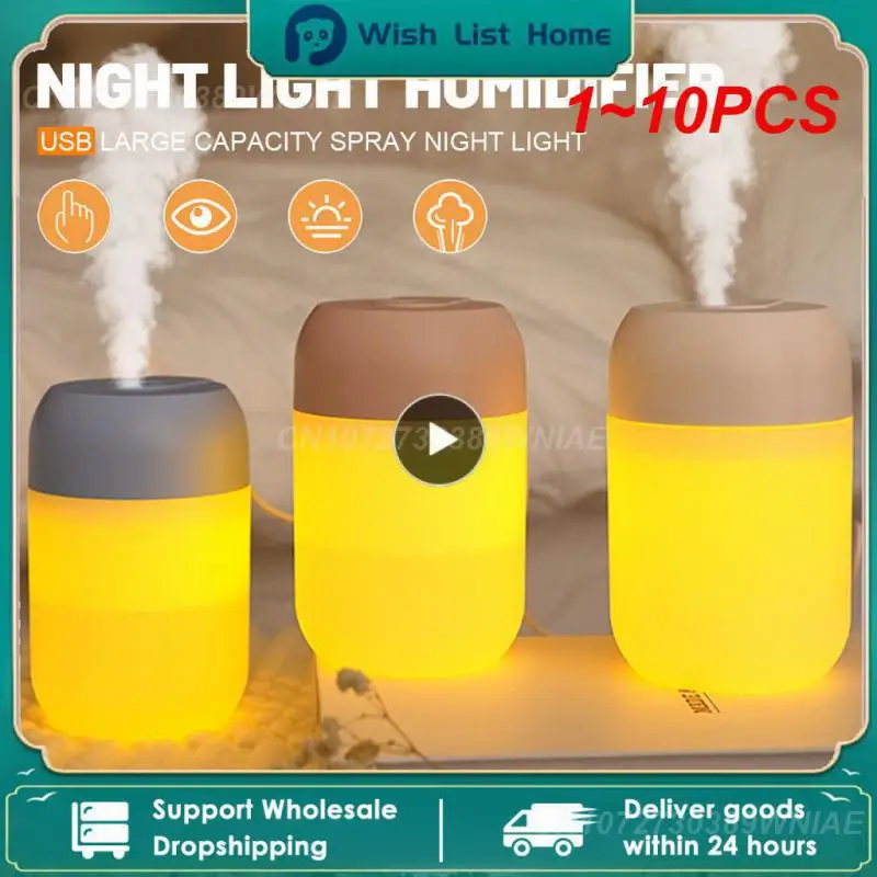 

Портативный ультразвуковой увлажнитель воздуха, 1-10 шт., диффузор эфирных масел, USB-устройство для создания тумана, ароматерапия, увлажнители для дома и автомобиля