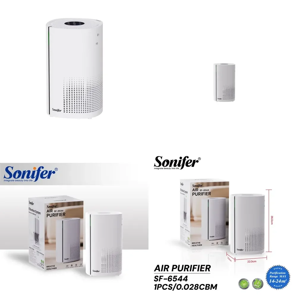Фото Очиститель воздуха Sonifer SF-6544 для дома с HEPA-фильтром, автоматическим режимом и функцией бесшумного сна №1