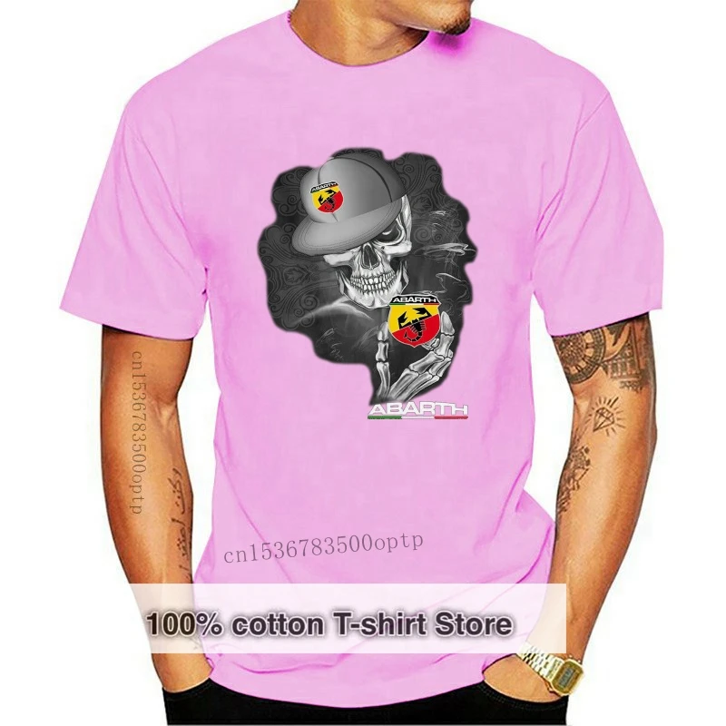 

Abarth T-shirt - Skull so cool Man US shirt Size M-3XL