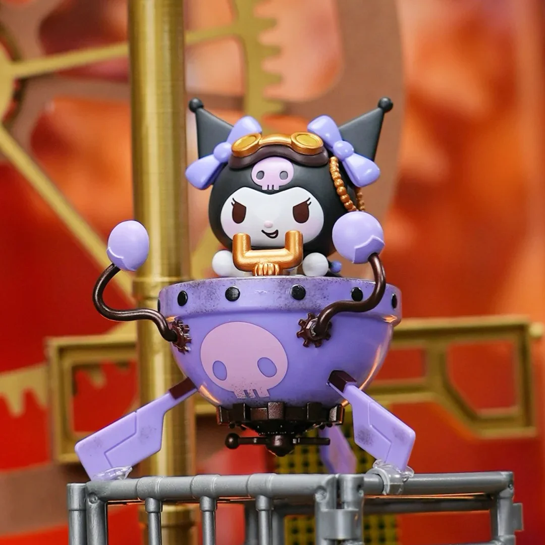 Sanrio Hello Kitty Kuromi Melody серия в стиле стимпанк слепая коробка игрушки куклы кавайные