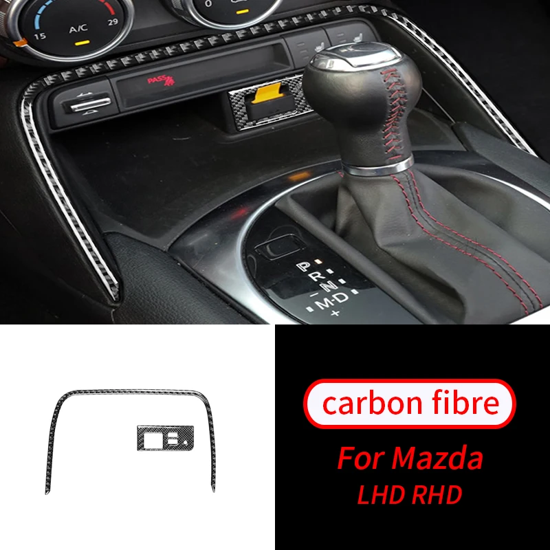 

Крышка из углеродного волокна с USB для Mazda MX-5 Miata 2009-2015, 2 шт., аксессуары для интерьера автомобиля