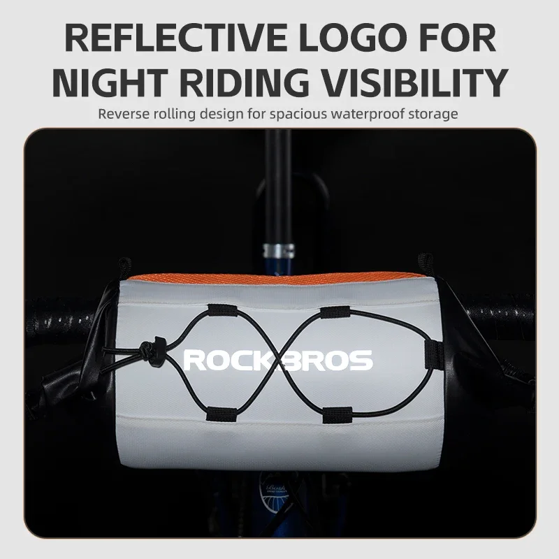 Сумка на руль велосипеда ROCKBROS портативная непромокаемая сумка плечо л для