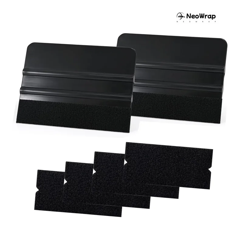 Скребок для виниловой пленки NeoWrap 2 шт. 4 скребок виниловых обоев мягкий
