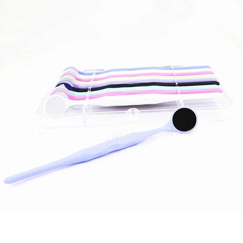 

10Pc Plastic Disposable Dental Mouth Mirror Multifunction Reflector Checking Inside Oral Cavity Hygiene Care Tooth Whitening