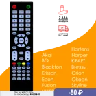 Пульт AL52D-B (RC19) для Akai BQ, Blackton, Erisson, Econ, Fusion, HIBERG, Hartens, HDR, KRAFT, VITYAS (Витязь), Orion, Okean Skyline