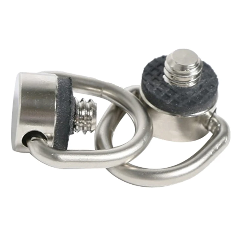 

Ремешок винт D кольцо камера винт крепление 1/4 дюйма БЫСТРОРАЗЪЕМНАЯ пластина винт адаптер