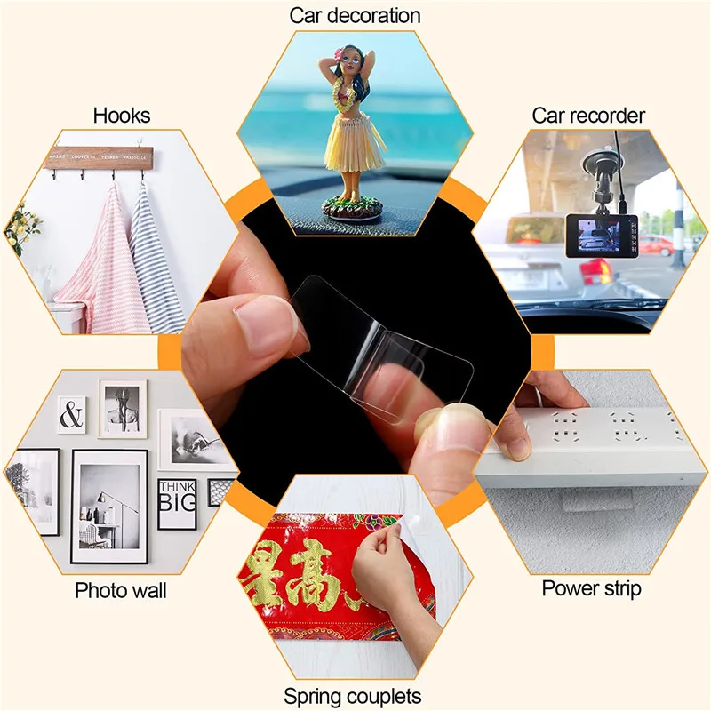 Двухсторонняя клейкая лента мощный клей наклейки на стену магнитная кожа