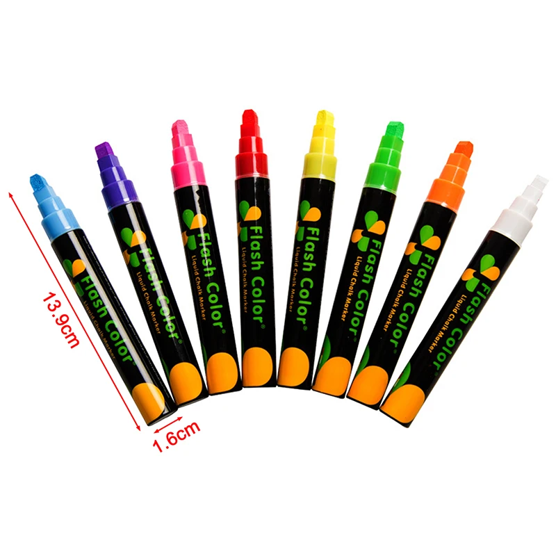 

Liquid Chalk Erasable Highlighter Fluorescent Marker Pen For Whiteboard Graffiti LED Advertisement Chalkboard