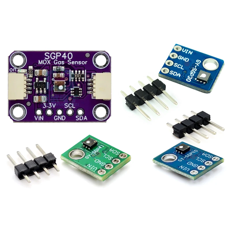 

1/2/5/10/20Pc SGP30 SGP40 SGP41 Gas Sensor TVOC eCO2 Carbon Dioxide Measurement Air Quality Formaldehyde Module Replaces CCS811