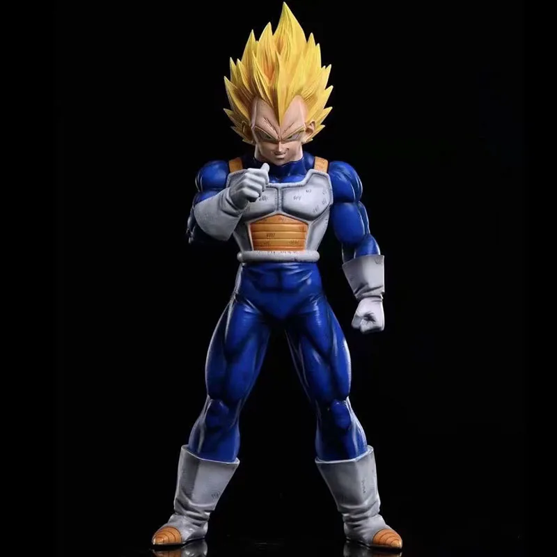 

29cm Anime Dragon Ball Figure GK Strongest In The Universe Vegeta Action Figure PVC Space Suit Vegeta IV Collection Model Toys