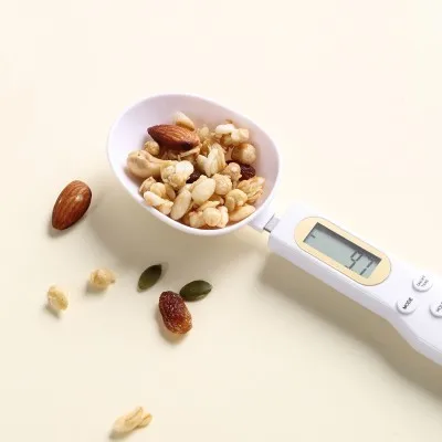 

Цифровые кухонные весы с ЖК-дисплеем, 500 г, 0,1 г, измерение веса продуктов, стандартные весы для сахара, кухонные инструменты.