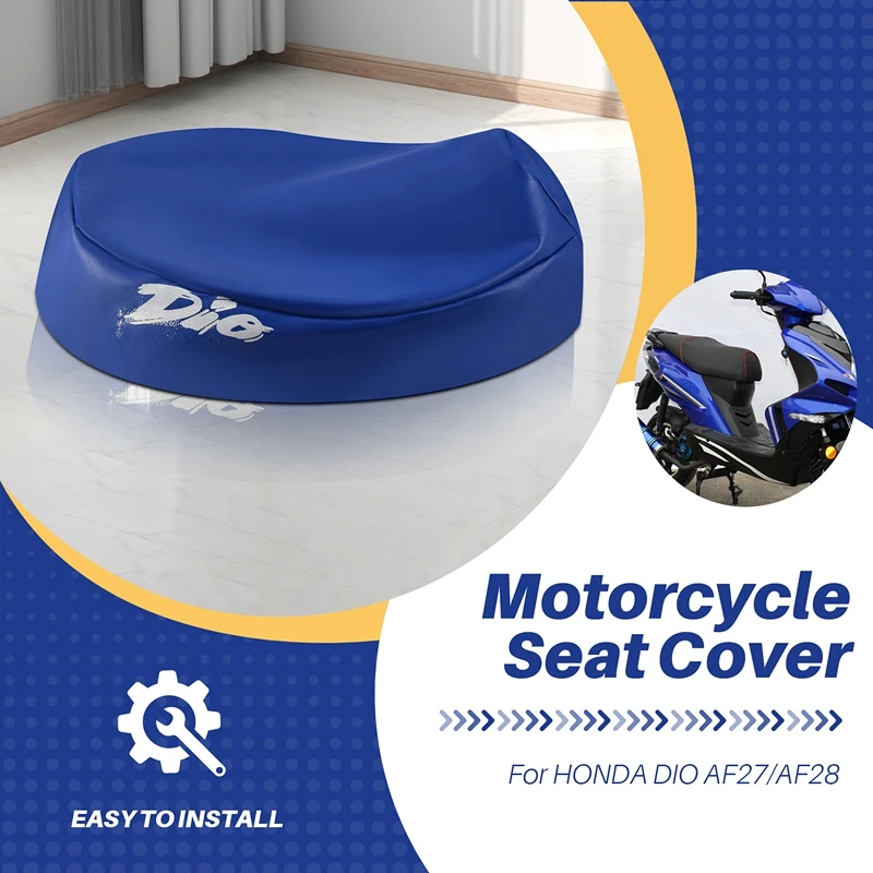 Чехол на сиденье мотоцикла из искусственной кожи для модификации HONDA DIO AF27/AF28