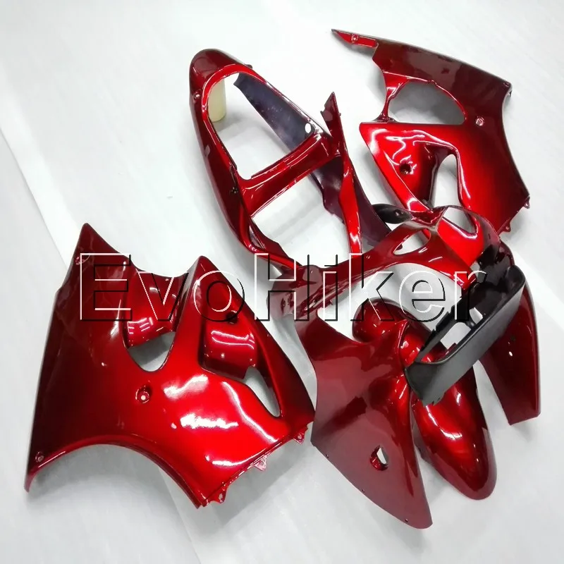Комплект обтекателей для ZX6R 2000 2001 2002 ZX 6R 00 01 02 красный ZZR600 2005 2006 2007 2008 обтекатели