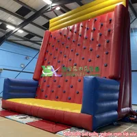 New Sport Cool Equipment Inflatable Rock Climbing Wall For Home Garden or Amusement Park