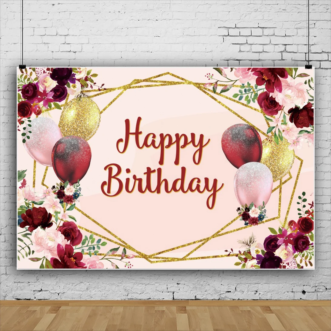 

Vinyl Custom Decorative Background For Children's Birthday Party Newborn Photography Backdrops Studio Props ZLSZ-23