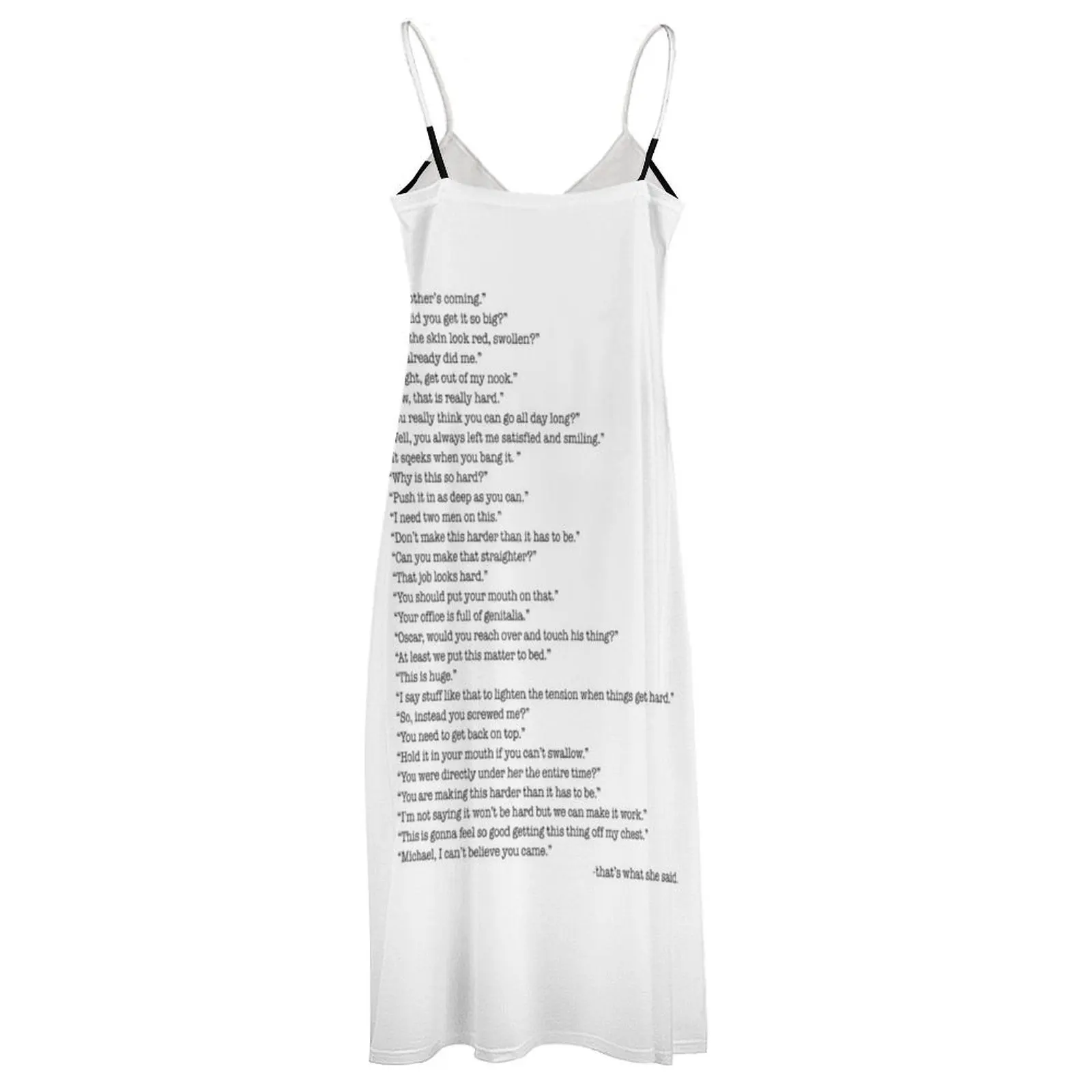 Все что она сказала из офиса. Платье без рукавов. Свадебное платье для гостей. с