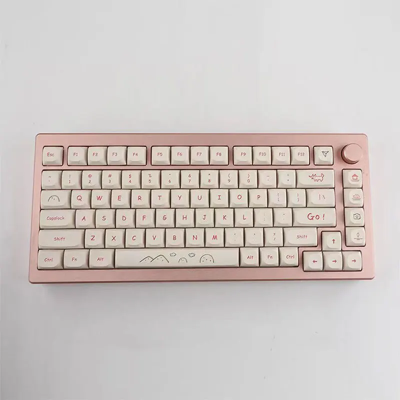 Колпачки для клавиш XDA PBT граффити 129 шт