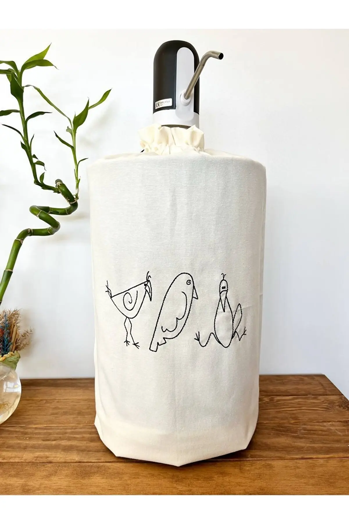 

Стеклянный чехол Carboy с вышивкой, чехол для кремового кувшина, стеклянный чехол для воды 283228609