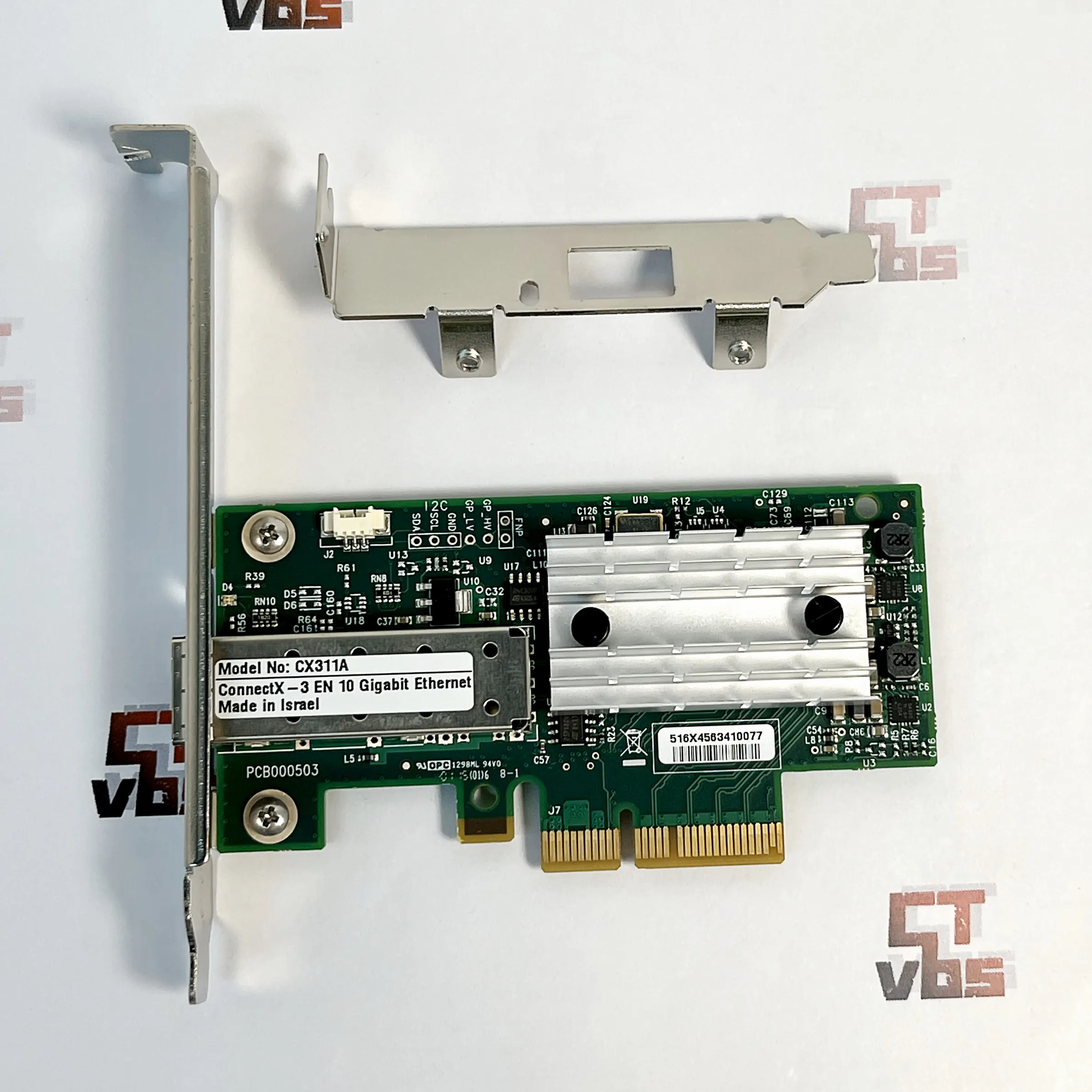 Mellanox MCX311A-XCAT 10G Ethernet CX311A ConnectX-3 EN 10GbE SFP+ PCIe NIC Server Adapter