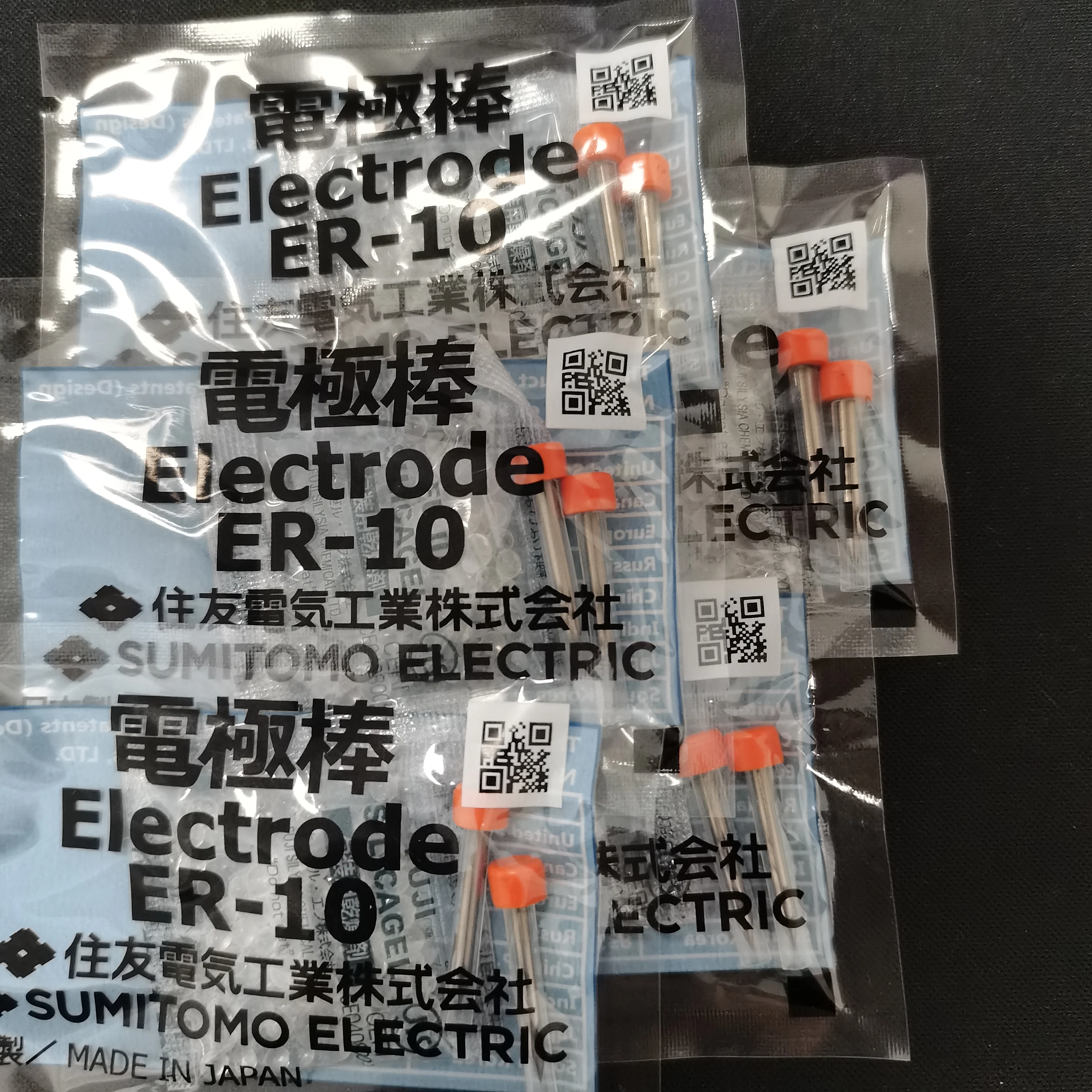 5 pairsER-10 Electrode Sumitomo T-39 Type-66 T-81C 82C Z1C 71C TYPE-81M12 T-400/600CFiberFusionSplicerWeldingElectrodesRod ER-10