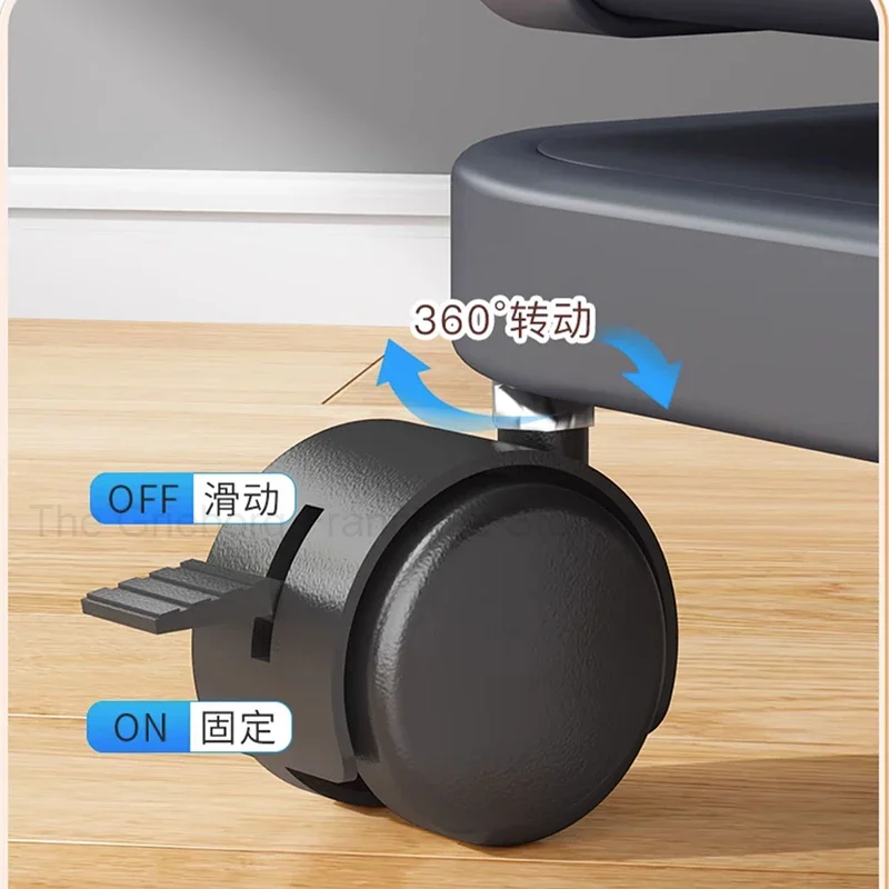 Шкафы 3-уровневая вращающаяся хозяйственная тележка для еды Мобильная поднос