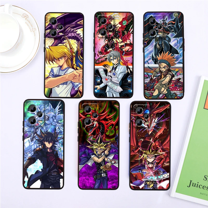 Модный черный мягкий чехол для Xiaomi Redmi Note 13 12R 12 12S Turbo 11 11T 11S 10 10S Pro Plus