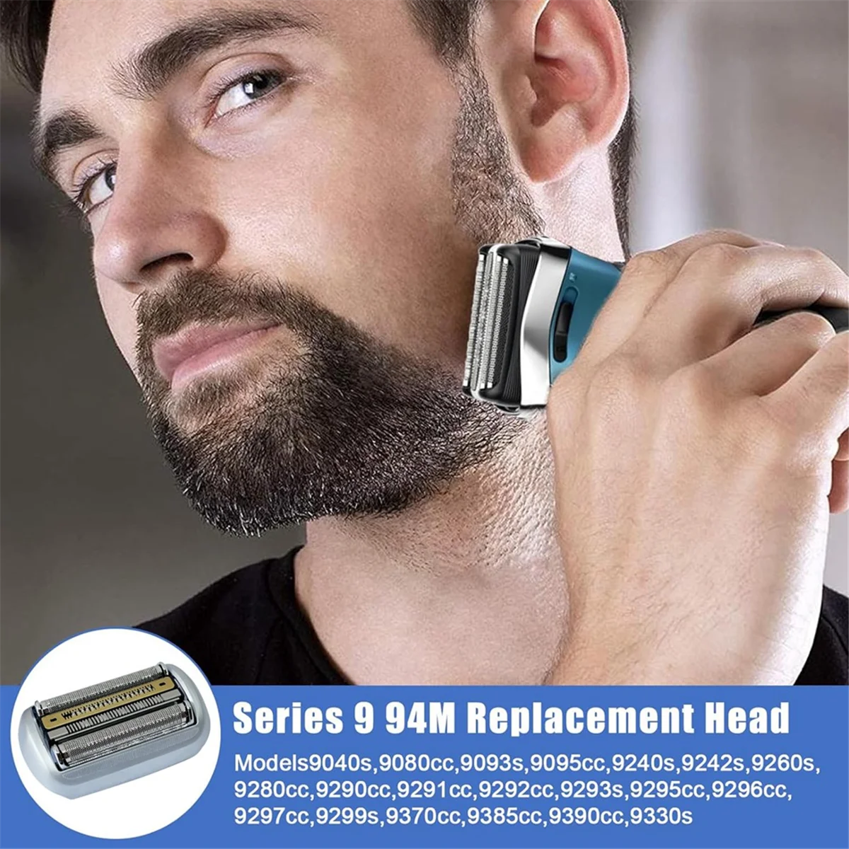 94 М Сменная головка бритвенная для Braun Series 9/9 Pro Мужская бритва 9040s 9080cc 9093s 9095cc