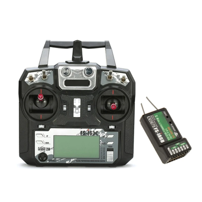 

10CH 2.4G AFHDS 2A RC Transmitter FS-i6X with iA6B Receiver for RC Helicopter Drop Shipping