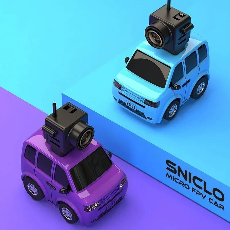 Фото В наличии: Беспроводная радиоуправляемая машинка Sniclo FPV, микро FPV K-car, игрушечная машинка на пульте управления, подарок для мальчиков, детский подарок на день рождения, радиоуправляемый автомобиль, игрушечная машинка №1