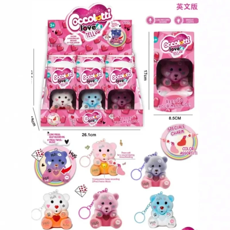 Лидер продаж соска-обнимашка плюшевый мишка светящаяся милая плюшевая слепая